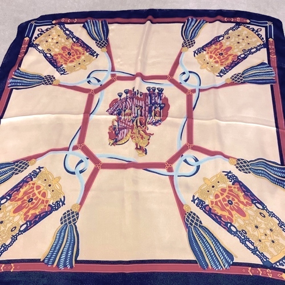 Silk Scarf Hand Rolled Edges
